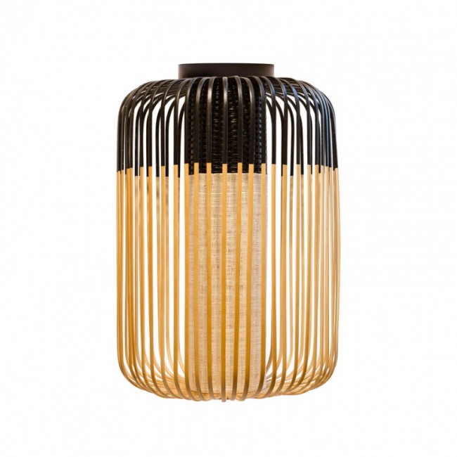 포레스티어 Bamboo Ceiling Lamp LARGE 블랙
