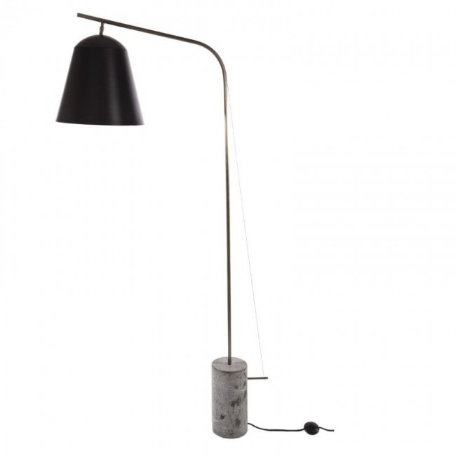 Norr11 Line Two Lamp 571 MATERIAL UNTREATED MARBLE OXIDIZED BRASS ROD 블랙 PAINTED 램프갓