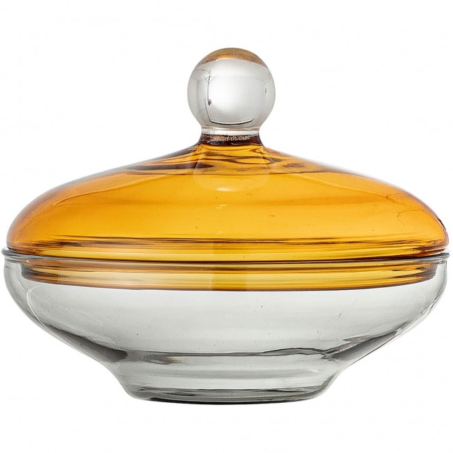 블루밍빌 Danni 유리통 With Lid 10 cm Bloomingville Danni Glass Jar With Lid Ø10 cm 01592