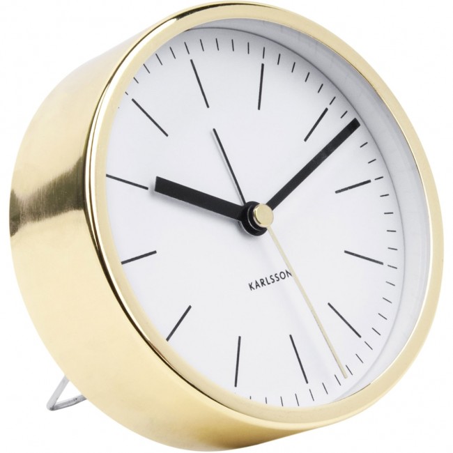 칼슨 Minimal Alarm 시계 블랙 Karlsson Minimal Alarm Clock  Black 01312