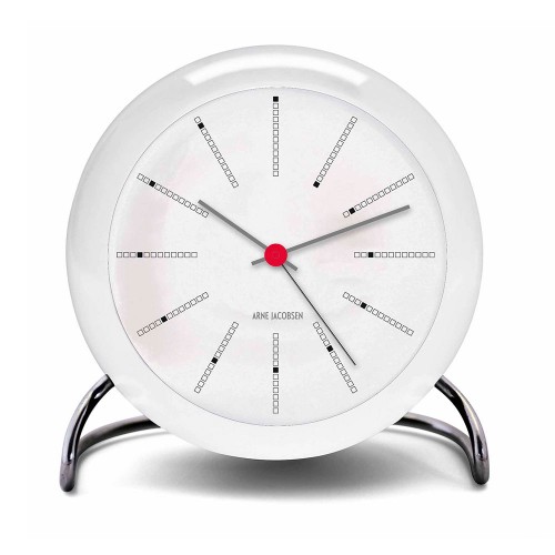 아르네야콥센 Bankers 테이블 시계 Arne Jacobsen Bankers Table Clock 01306