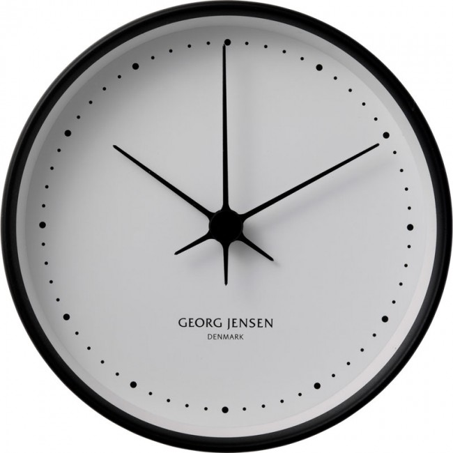 조지젠슨 Koppel 벽시계 22 cm 블랙 Georg Jensen Koppel Wall Clock 22 cm  Black 01278