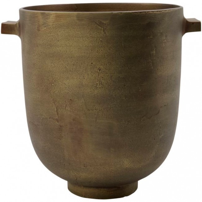 하우스닥터 Foem Pot Antique 브라스 20x24 House Doctor Foem Pot Antique Brass 20x24 01212
