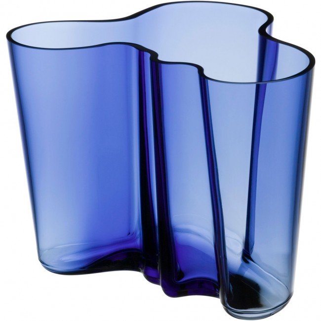 이딸라 알토 화병 꽃병 160mm ultramarin 블루 Iittala Aalto vase 160mm ultramarin blue 01051