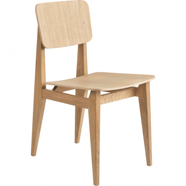 구비 C-CH에어 체어 Veneer / 오일 오크 GUBI C-Chair Chair  Veneer / Oiled Oak 00135