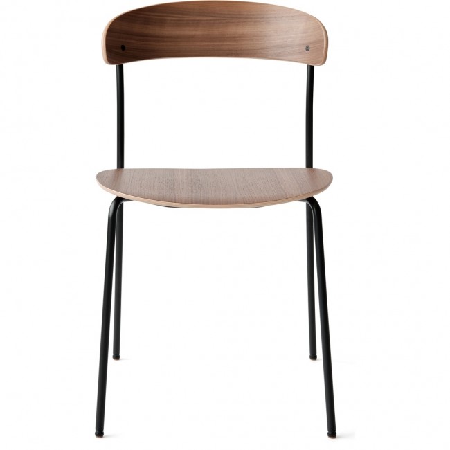 뉴 웍스 Missing 체어 의자 Without Armrest 월넛 New Works Missing Chair Without Armrest  Walnut 00108
