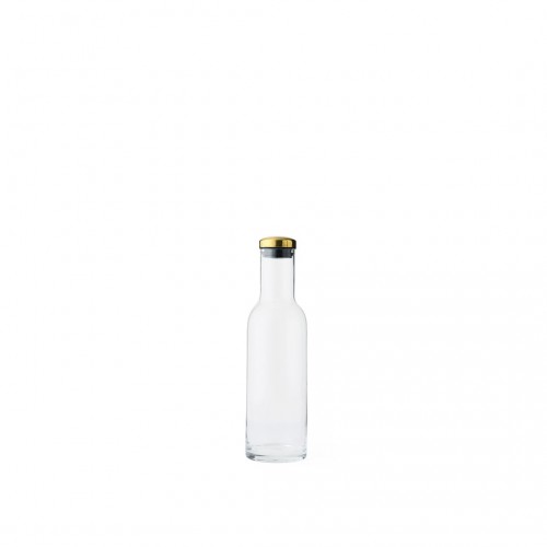 Audo Copenhagen Bottle 카라페 1 L CLEAR/브라스 Audo Copenhagen Bottle Carafe 1 L  Clear/Brass 04983