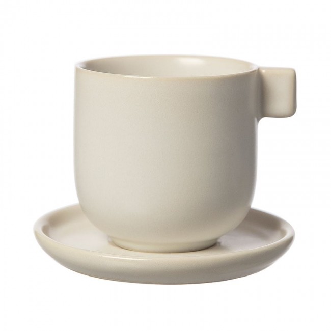 에른스트 커피잔 With 소서 화이트 Sand ERNST Coffee Cup With Saucer  White Sand 04049