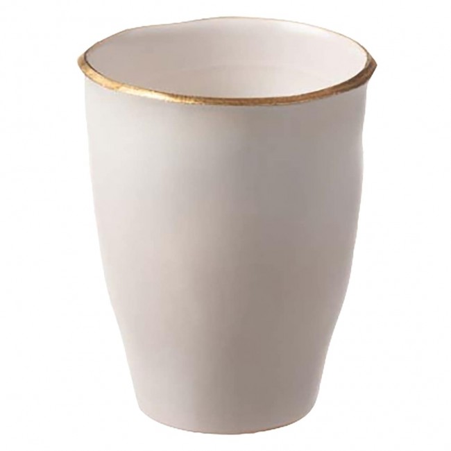 헤이롤 Nosse 세라믹S Edge 머그 Ivory 골드 30 cl Heirol Nosse Ceramics Edge Mug Ivory Gold  30 cl 04042