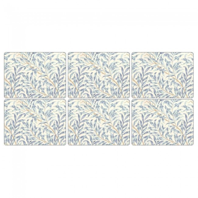 핌퍼넬 Willow Bough 블루 테이블매트S 23x30 Set of 6 Pimpernel Willow Bough Blue Placemats 23x30  Set of 6 03788