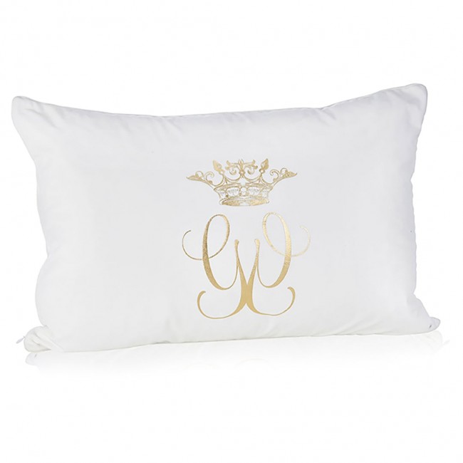 카롤리나 귀닝 Royal 쿠션 커버 화이트 40x60 cm Carolina Gynning Royal Cushion Cover White  40x60 cm 02837