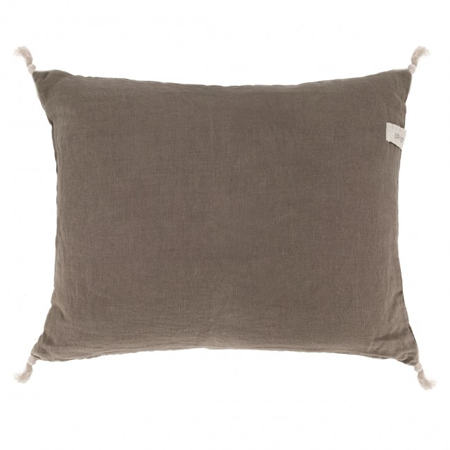 에른스트 쿠션 커버 With Tassels 린넨 60x50 cm Mole ERNST Cushion Cover With Tassels Linen 60x50 cm  Mole 02825