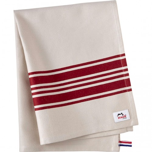 스타우브 Tea Towel 50x70 cm Red Staub Tea Towel 50x70 cm  Red 02678