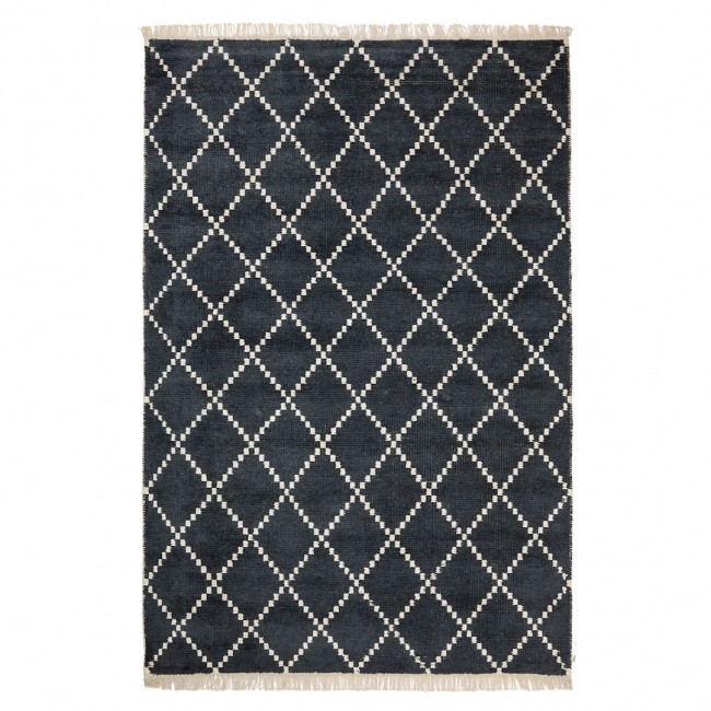 샤트왈앤욘손 Kochin Bambu 실크E Carpet 230x320cm 블랙/OFFWHITE Chhatwal & Jonsson Kochin Bambu Silke Carpet 230x320cm Black/Offwhite 02520