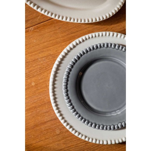 포터리조 DARIA 접시 18 cm 2-pack Clean Grey Potteryjo DARIA Plate 18 cm 2-pack  Clean Grey 02158