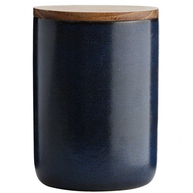 아이다 Raw 수납통 With Lid 15 cm 블루 Aida Raw Storage Jar With Lid 15 cm  Blue 02127