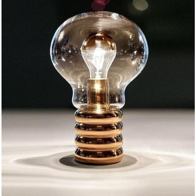 잉고 마우러 Bulb 브라스 with top-chromated LED 스트링 Bulb 브라스 Ingo Maurer Bulb Brass with top-chromated LED string bulb Brass 07015