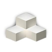 비비아 Fold 서피스 4202 매티드 OFF-화이트 Vibia Fold Surface 4202 Matted off-white 03870