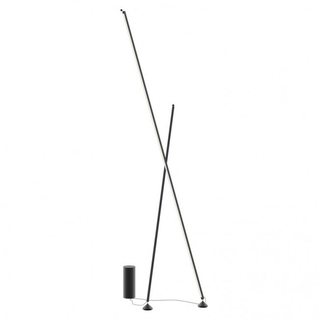 비비아 Sticks 스탠딩 램프 with dimmer 블랙 Vibia Sticks standing lamp with dimmer Black 03799