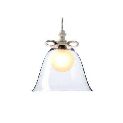 모오이 Bell lamp 라지 화이트 / 트랜스페런트 Moooi Bell lamp Large White / Transparent 03065