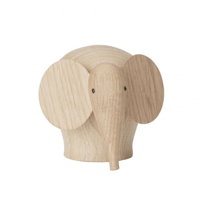 우드 Nunu 코끼리 Wood Figure 160775 Woud Nunu Elephant Wood Figure 160775 15439