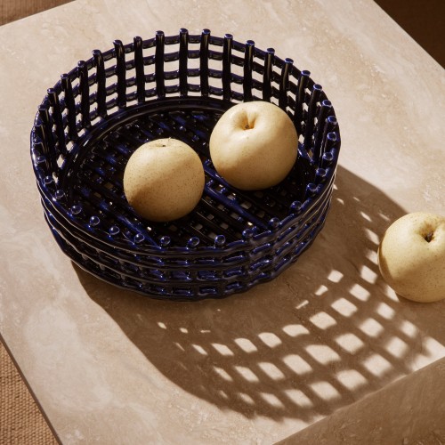 펌리빙 세라믹 CENTER피스 과일 / 브레드 Basket Ferm LIVING ferm LIVING Ceramic Centerpiece Fruit / Bread Basket 14455