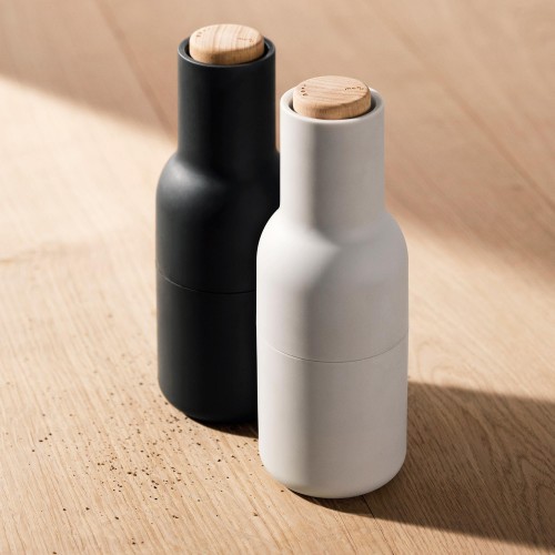 메누 Bottle Grinder Set of 2 With Ash Wood Lid 168635 Menu Bottle Grinder Set of 2 With Ash Wood Lid 168635 14029