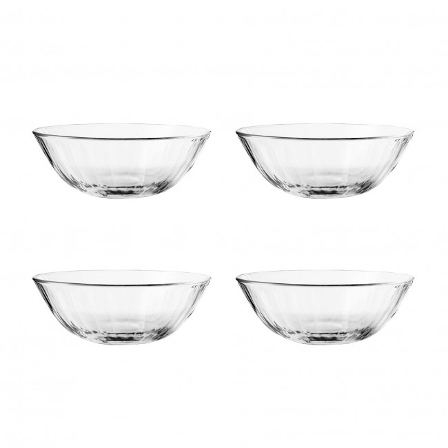 에바솔로 패시트 글라스 볼 0.5L Set of 4 149568 Eva Solo Facet Glass Bowl 0.5L Set of 4 149568 13229