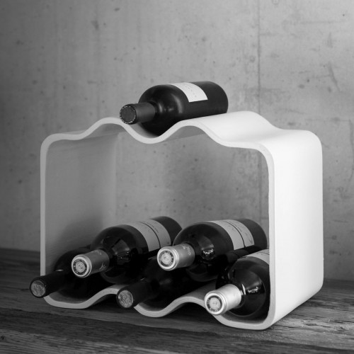 이터닛 - Cheers Wine rack 38 x 25 x 31 cm 네츄럴 grey Eternit - Cheers Wine rack  38 x 25 x 31 cm  natural grey 13545