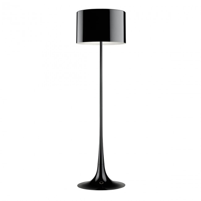 플로스 - 스펀 Light F 스탠드조명 플로어스탠드 글로시 블랙 Flos - Spun Light F Floor lamp  glossy black 11032