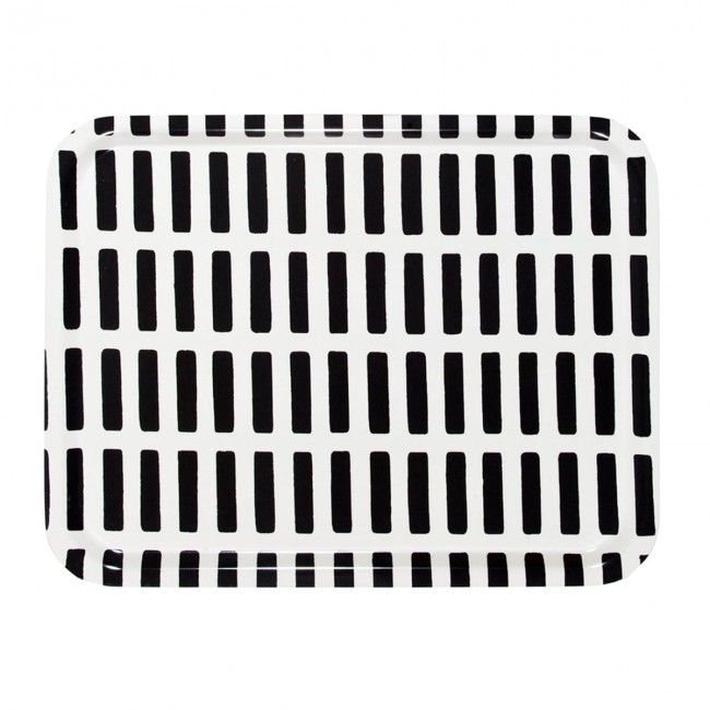 아르텍 - Siena 트레이 라지 화이트 / 블랙 Artek - Siena tray  large  white / black 09013
