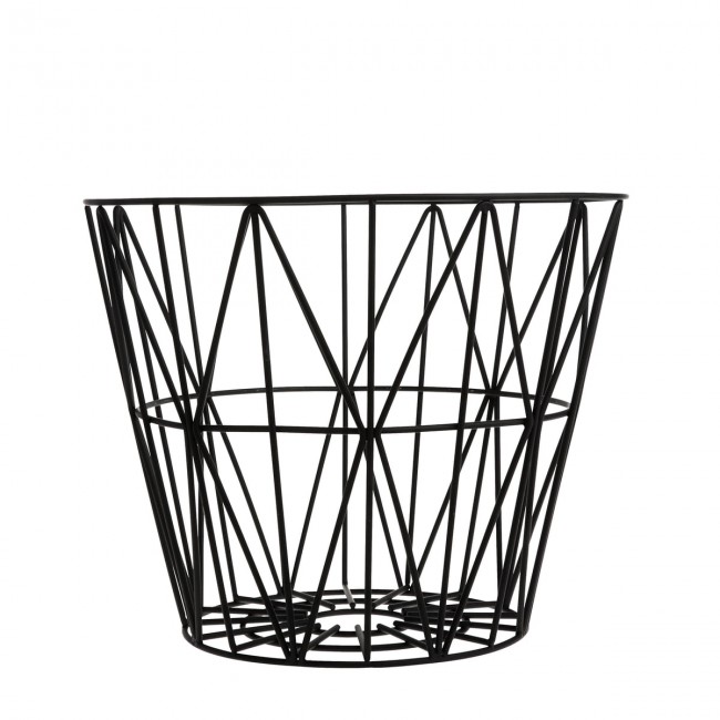 펌리빙 - Wire Basket small 블랙 Ferm Living ferm Living - Wire Basket small  black 08497