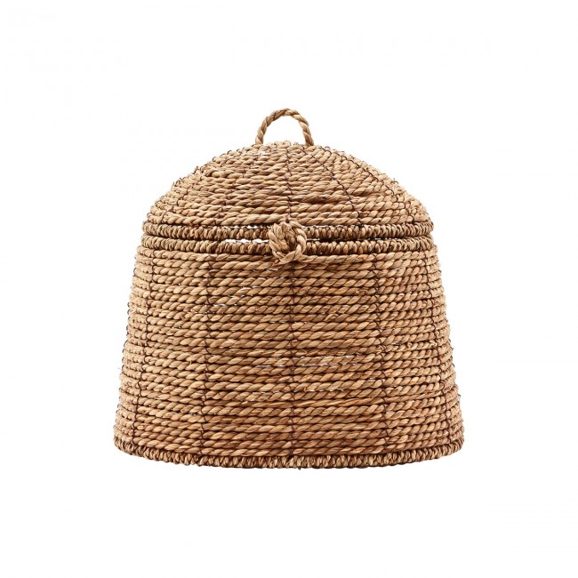 하우스닥터 - Rama basket with lid small 네츄럴 House Doctor - Rama basket with lid  small  natural 08477