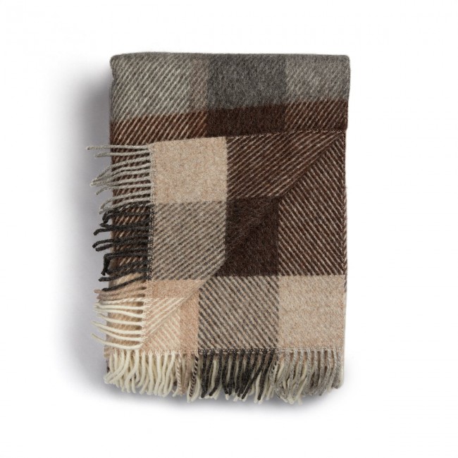 로로스 트위드 - Myrull 울 담요 블랭킷 220 x 140 cm 네츄럴 ROROS TWEED - Myrull Wool blanket 220 x 140 cm  natural 07460