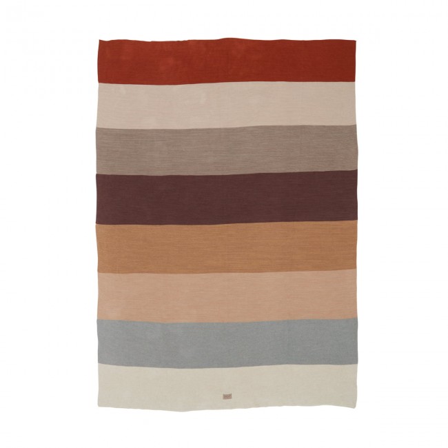오이오이 - Iris 울 담요 블랭킷 134 x 184 cm coloured OYOY - Iris Wool blanket  134 x 184 cm  coloured 07213
