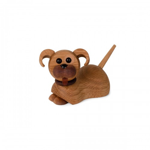 스프링 코펜하겐 - 도그 퍼피 wooden figure Spring Copenhagen - Dog puppy wooden figure 05235