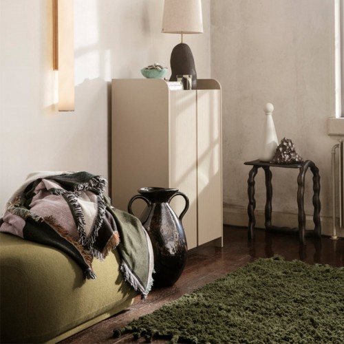 펌리빙 - Verso Floor 화병 꽃병 H 49 cm 블랙 / 브라운 Ferm Living ferm Living - Verso Floor vase  H 49 cm  black / brown 04704