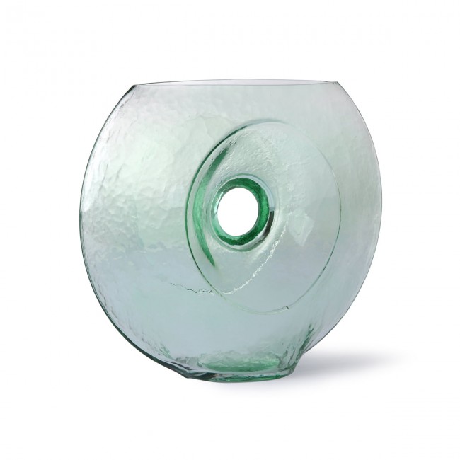 에이치케이리빙 - Circle 글라스 화병 꽃병 h 25 cm HKliving - Circle glass vase  h 25 cm 04670
