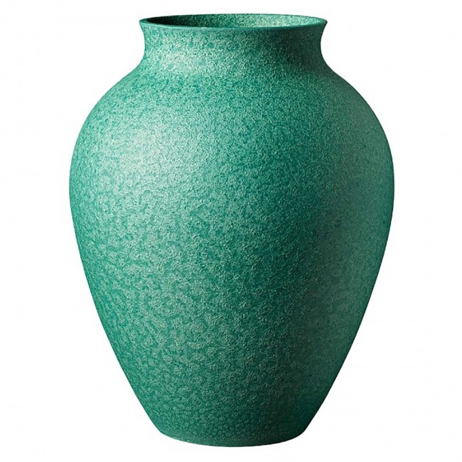 크납스트럽 세라믹 화병 꽃병 12 5 cm 그린 Knabstrup Keramik Vase 12 5 cm  Green 06405