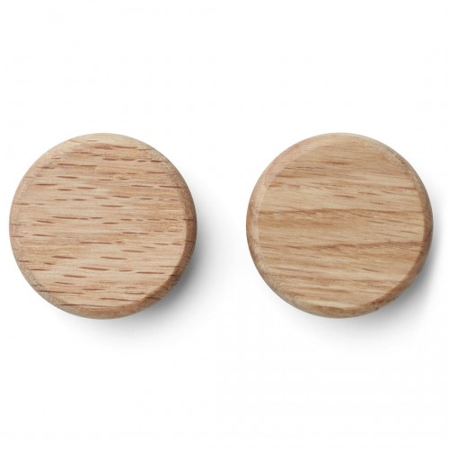 가이스트 Flex Button Magnets For Magnetic Shelf 2-pack Oak Gejst Flex Button Magnets For Magnetic Shelf 2-pack  Oak 06317