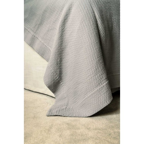 밀레 노티 Ameno Bedspread Grey 180x260 cm Mille Notti Ameno Bedspread Grey  180x260 cm 06294