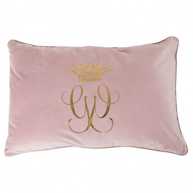 카롤리나 귀닝 Royal 쿠션 커버 핑크 40x60 cm Carolina Gynning Royal Cushion Cover Pink  40x60 cm 06278