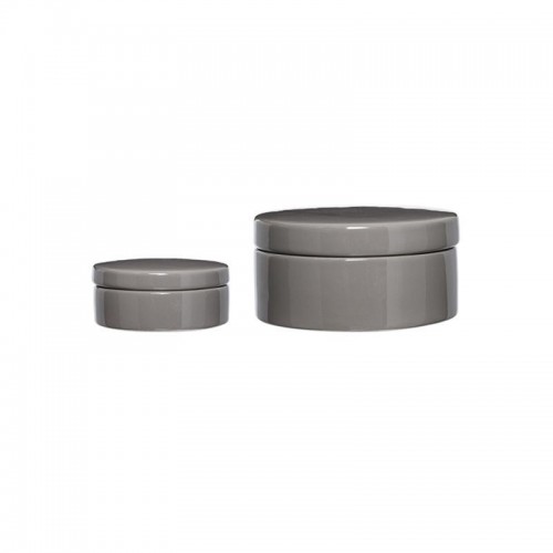 블루밍빌 Jar Grey 볼 with lid Set of 2 258959 Bloomingville Jar Grey Bowl with lid Set of 2 258959 21862