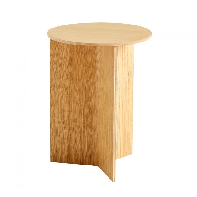 헤이 Slit 사이드 테이블 Wood Round H47cm HAY Slit Side Table Wood Round H47cm 20753