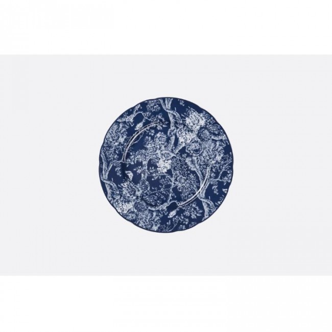 디올 TOILE DE JOUY 디저트접시 IN 블루 DIOR TOILE DE JOUY DESSERT PLATE IN BLUE 00005