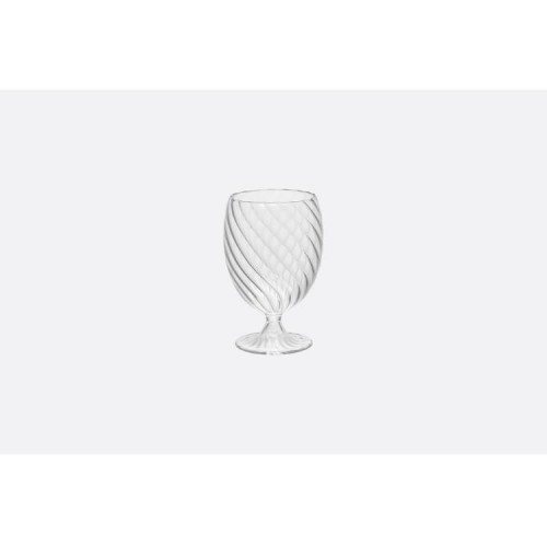 디올 와인잔 BAROQUE 트랜스페런트 DIOR WINE GLASS BAROQUE  TRANSPARENT 00186