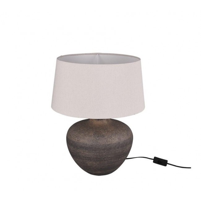 리얼리티 Lou 라지 데코라티브 테이블조명/책상조명 with cor_d switch 브라운 Reality Lou Large  decorative table lamp with cord switch Brown 33282