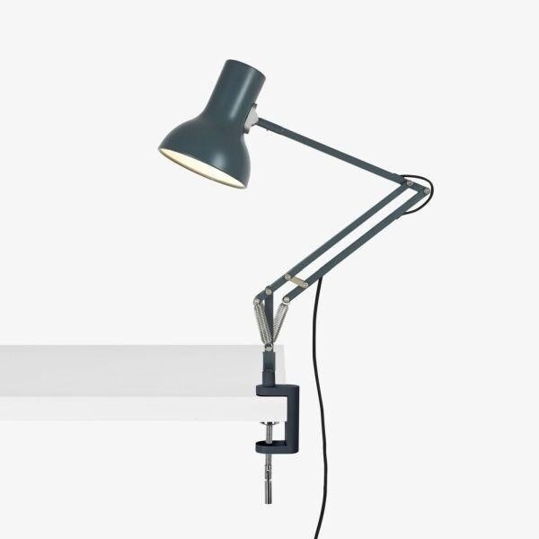 앵글포이즈 타입 75 미니 램프 위드 데스크 클램프 Slate grey Anglepoise Type 75 Mini Lamp with Desk Clamp Slate grey 32507