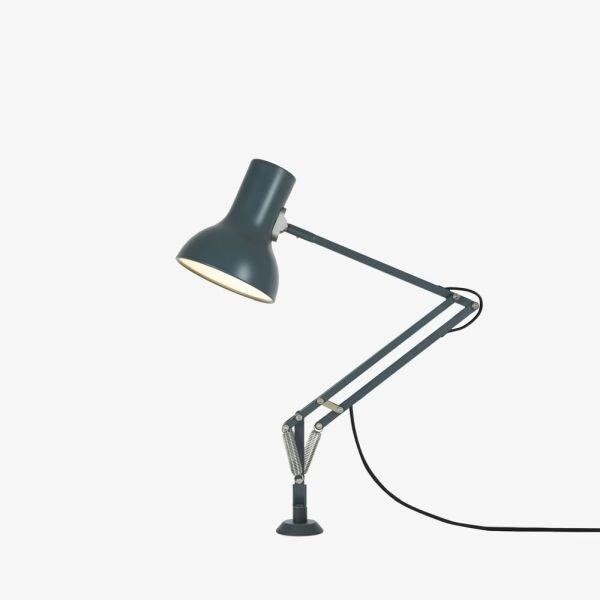 앵글포이즈 타입 75 미니 Lamp with Desk i_n_s_e_r_t Slate grey Anglepoise Type 75 Mini Lamp with Desk Insert Slate grey 32502