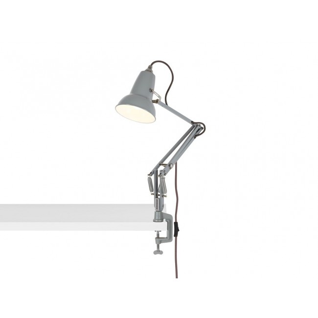 앵글포이즈 오리지널 1227 미니 램프 위드 데스크 클램프 Dove grey Anglepoise Original 1227 Mini Lamp with Desk Clamp Dove grey 32496